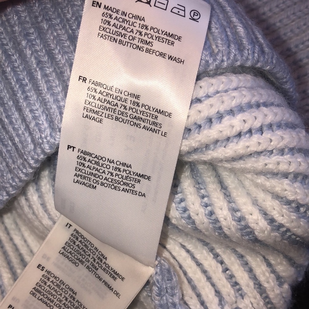 VARLEY BY ANTHROPOLOGIE FILEY MIX RIB SWEATER new with tags size medium - Picture 8 of 13